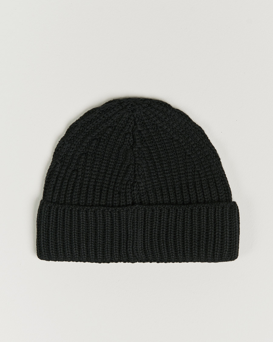 Mies | Dondup Ribbed Beanie Black | Dondup | Ribbed Beanie Black