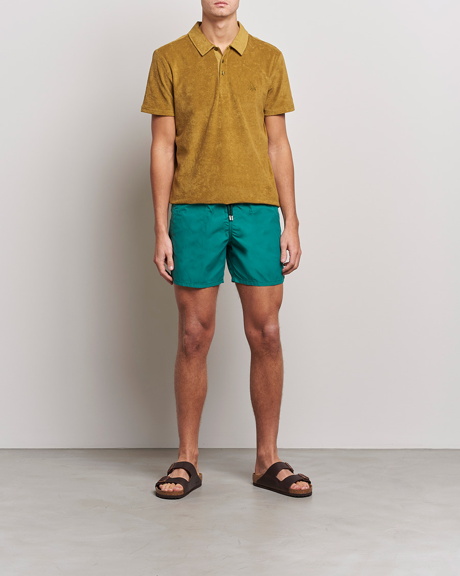 Mies | Uimahousut | Vilebrequin | Moorea Swim Shorts Tilleul