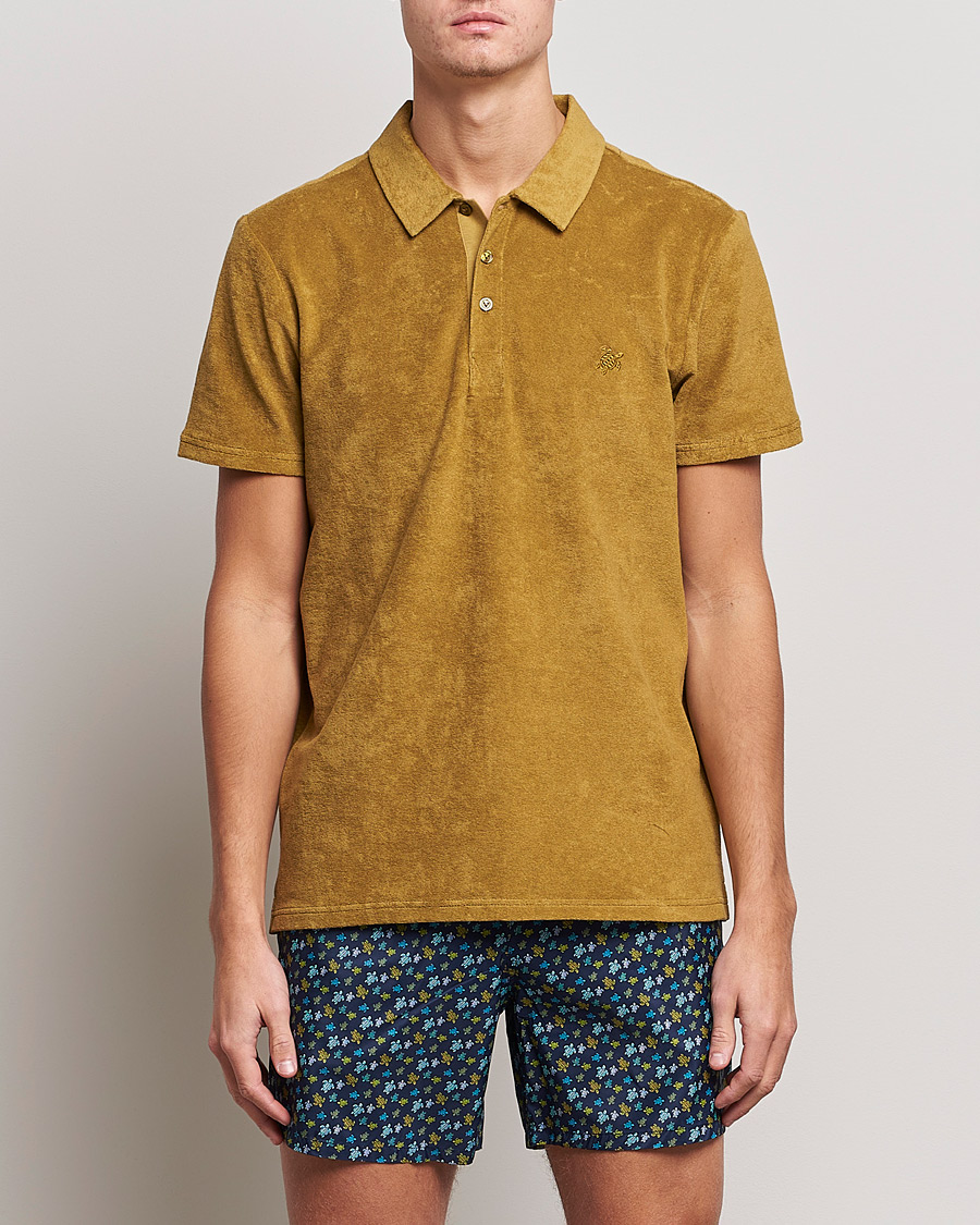Mies | Kauluspaidat | Vilebrequin | Phoenix Terry Shirt Écorce