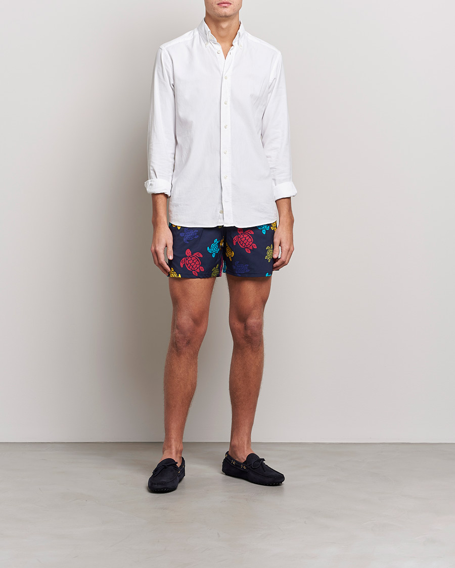 Mies | Uimahousut | Vilebrequin | Moorise Swim Shorts Bleu Marine