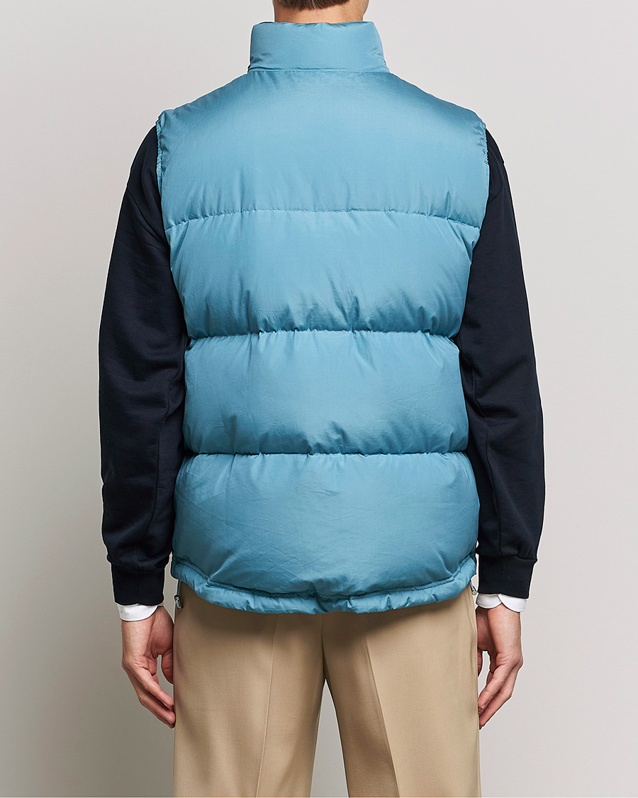 Mies | Takit | Auralee | Suvin Down Vest Cerulean Blue