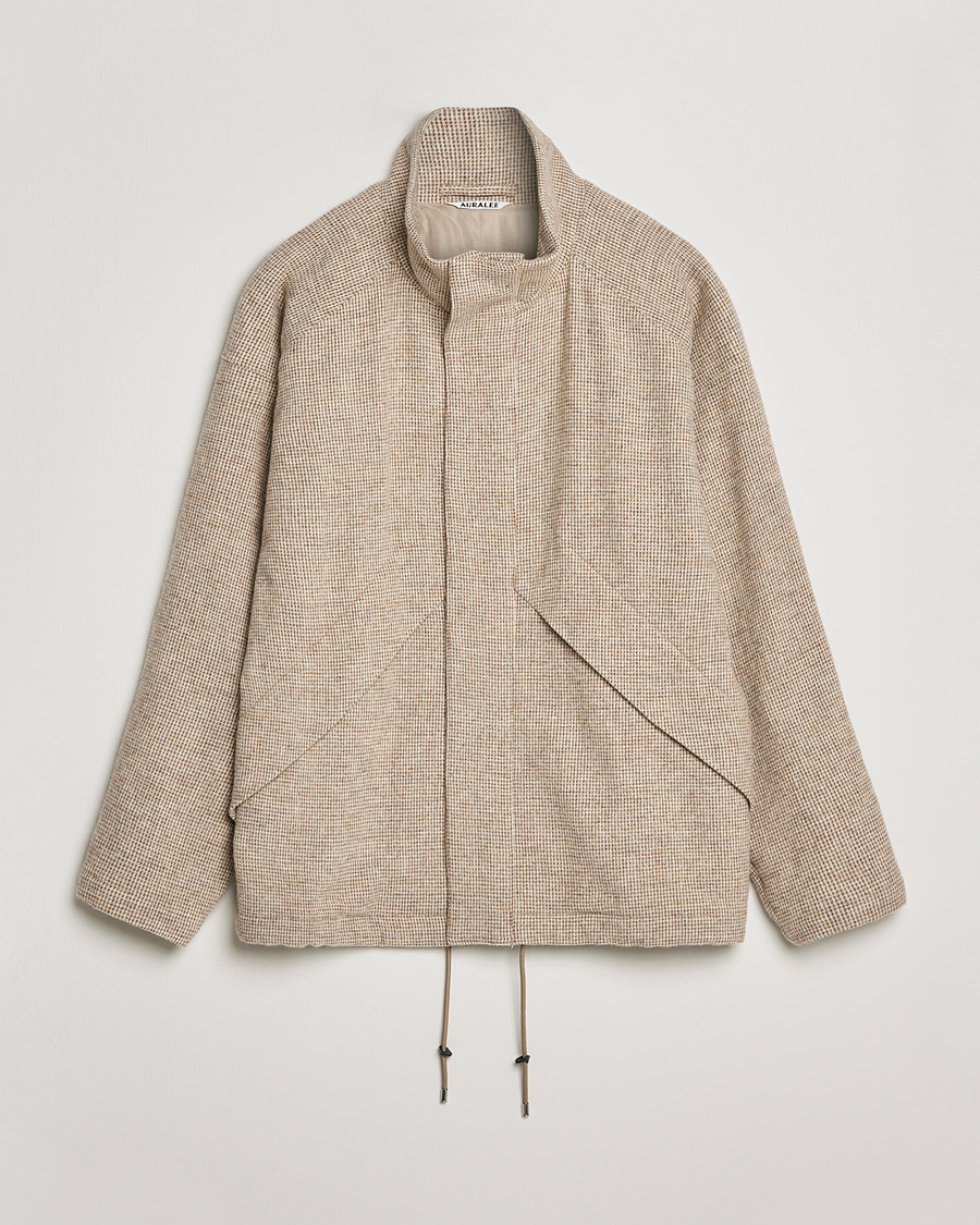Mies | Takit | Auralee | Light Tweed Zip Blouson Beige