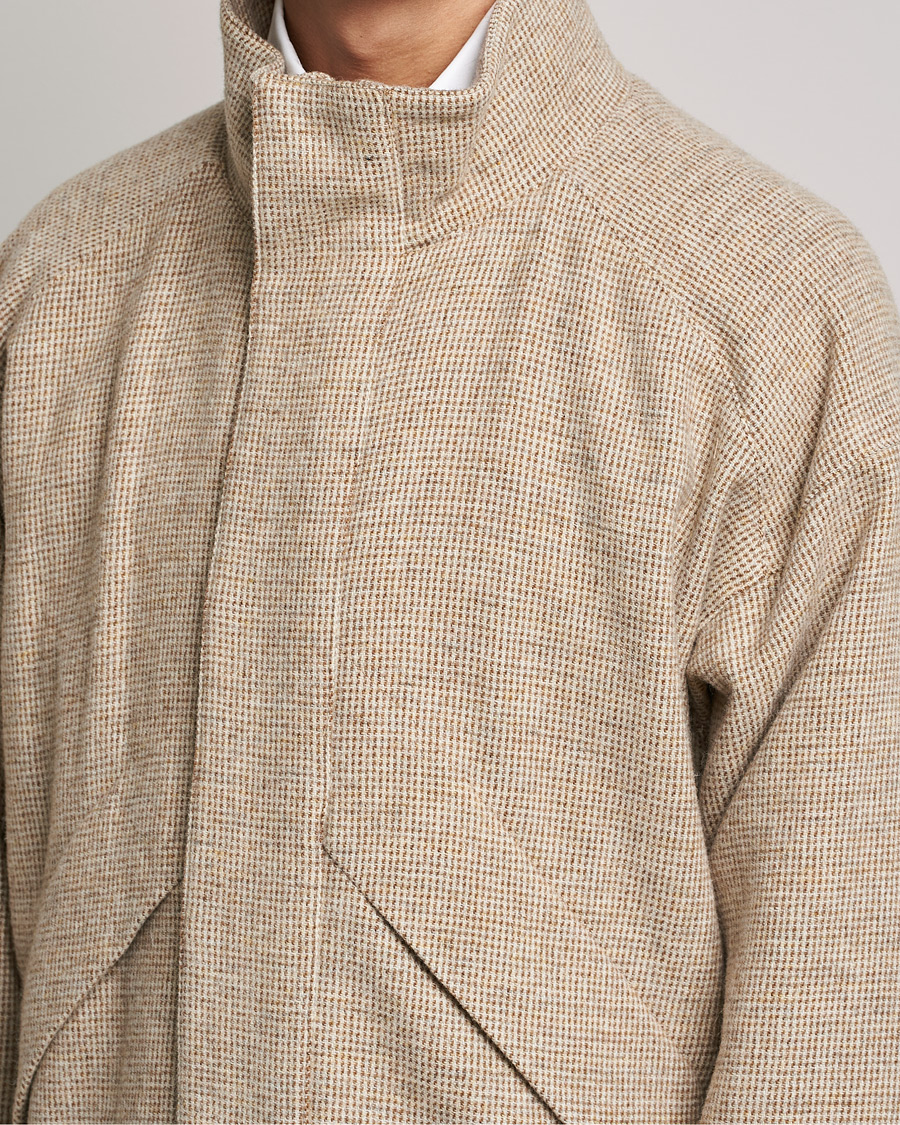 Mies | Takit | Auralee | Light Tweed Zip Blouson Beige