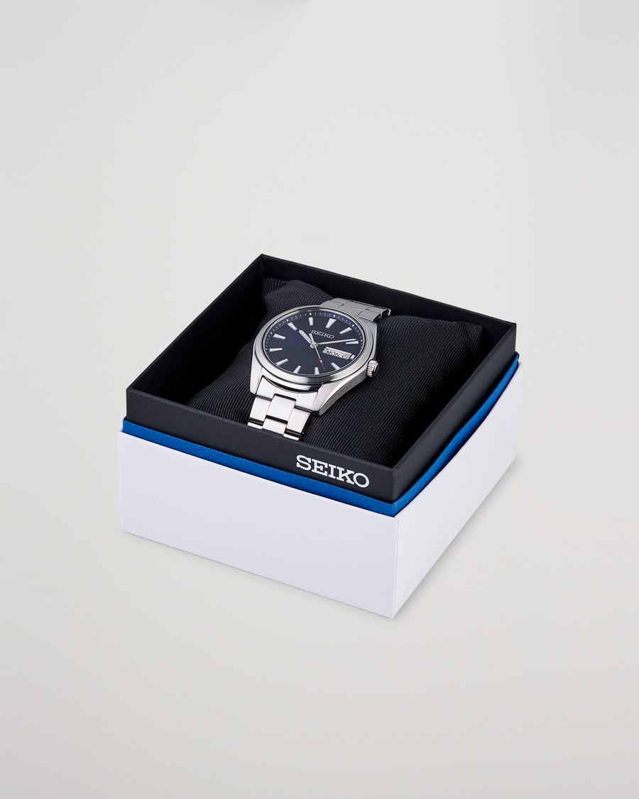 Mies | Seiko Classic Day Date 40mm Steel Blue Dial | Seiko | Classic Day Date 40mm Steel Blue Dial