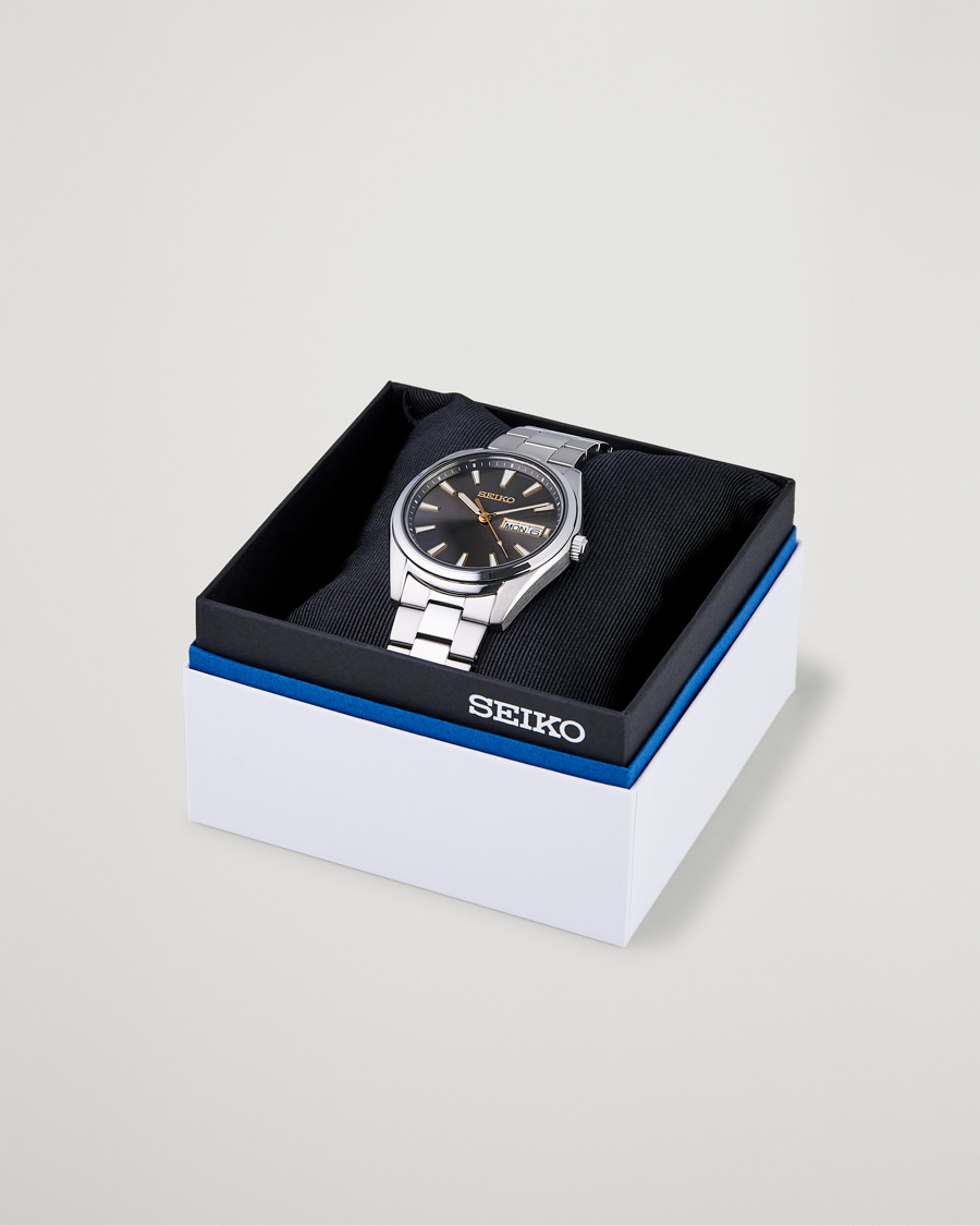 Mies | Seiko Classic Day Date 40mm Steel Grey Dial | Seiko | Classic Day Date 40mm Steel Grey Dial