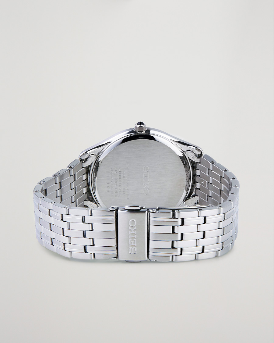 Mies | Seiko Classic Date 39mm Steel White Dial | Seiko | Classic Date 39mm Steel White Dial