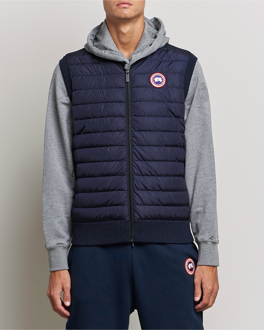 Mies | Ulkoliivit | Canada Goose | Hybridge Knit Vest Navy