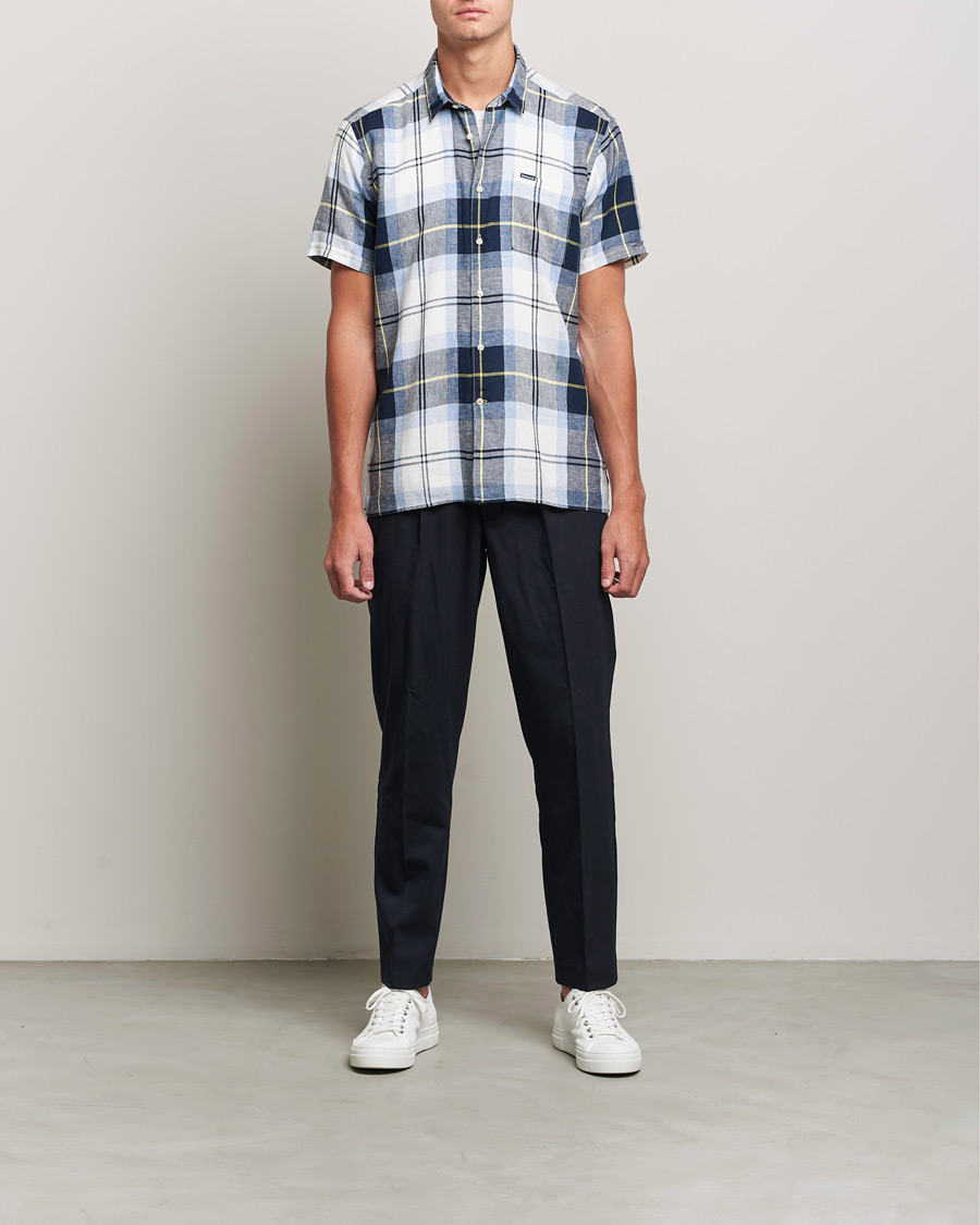 Mies | Kauluspaidat | Barbour Lifestyle | Croft Short Sleeve Summer Shirt Skye Tartan