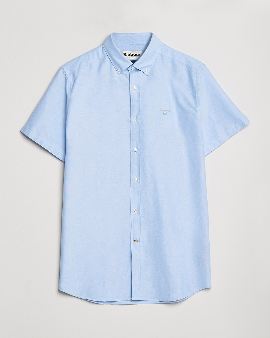 Mies | Kauluspaidat | Barbour Lifestyle | Oxford 3 Short Sleeve Shirt Sky