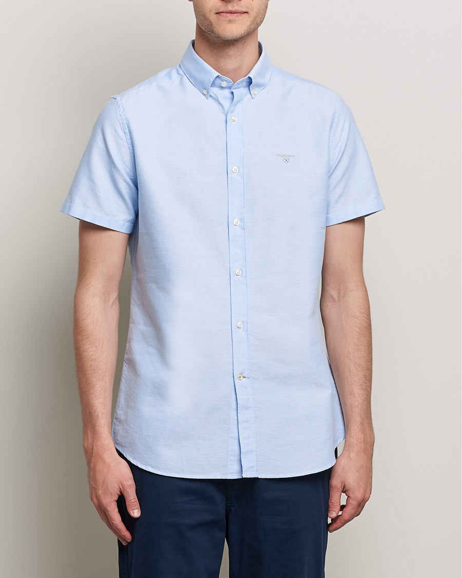 Mies | Kauluspaidat | Barbour Lifestyle | Oxford 3 Short Sleeve Shirt Sky