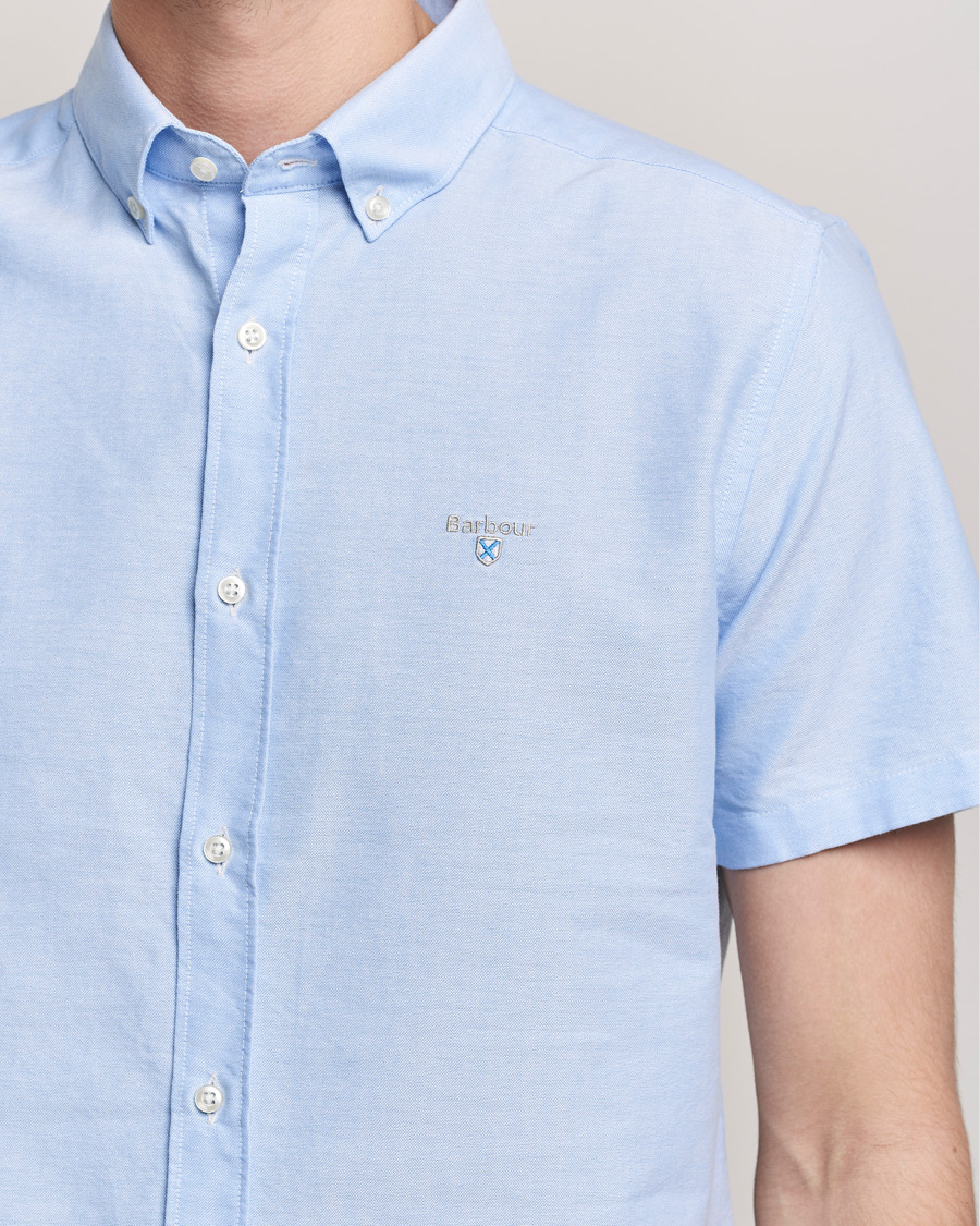 Mies | Kauluspaidat | Barbour Lifestyle | Oxford 3 Short Sleeve Shirt Sky