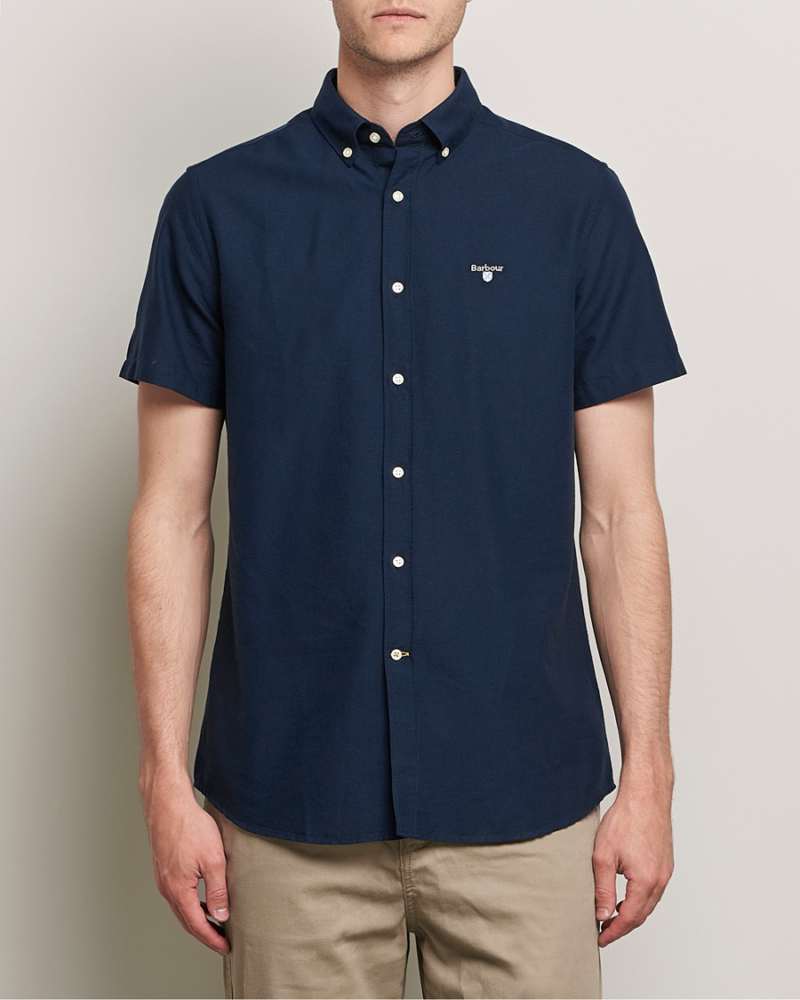 Mies |  | Barbour Lifestyle | Oxford 3 Short Sleeve Shirt Navy