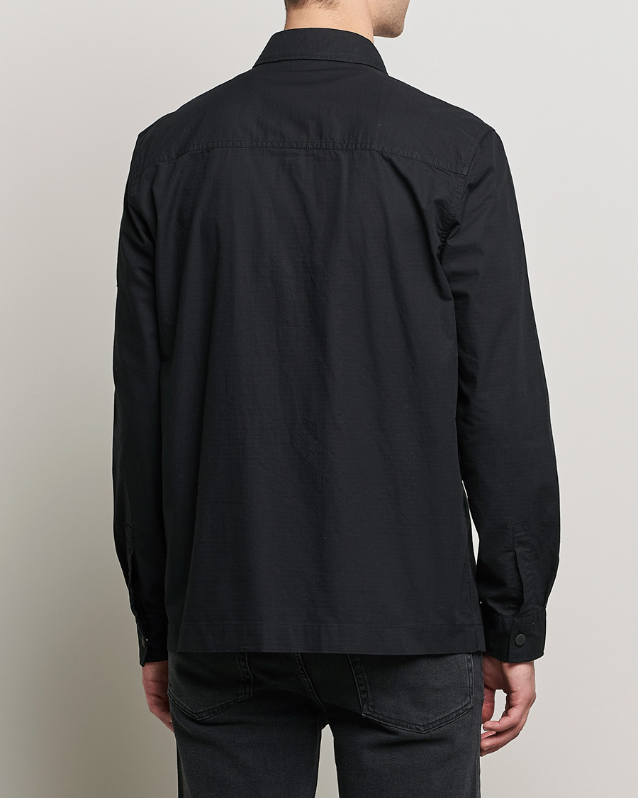 Mies | Kauluspaidat | Barbour International | Battery Overshirt Black