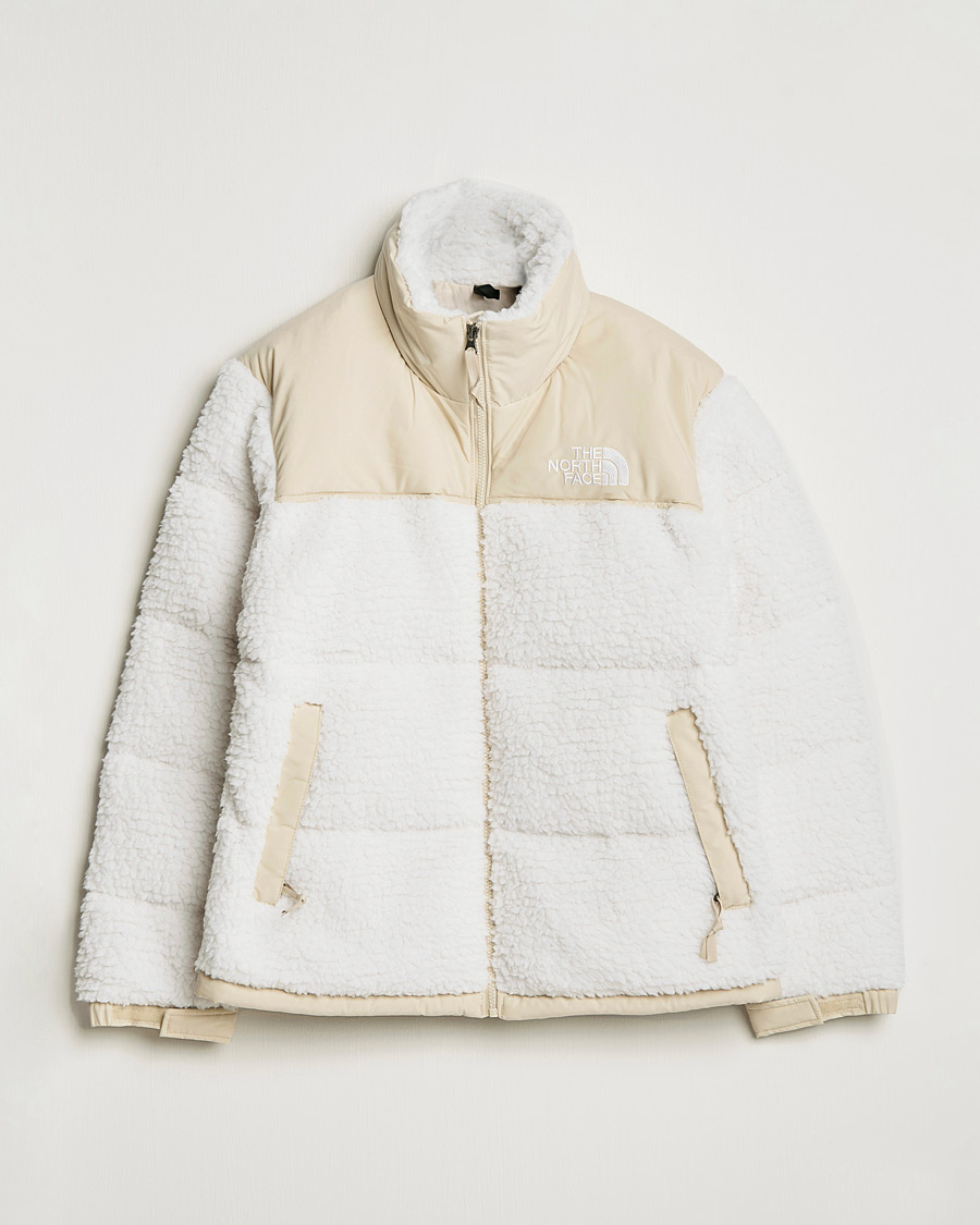 Mies | Takit | The North Face | Nuptse Sherpa Jacket Gardenia White