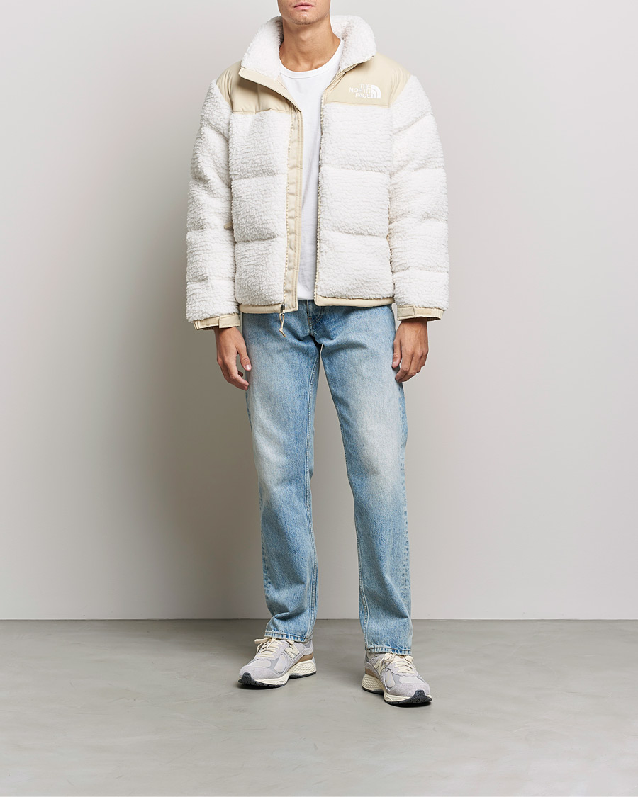 Mies | Takit | The North Face | Nuptse Sherpa Jacket Gardenia White