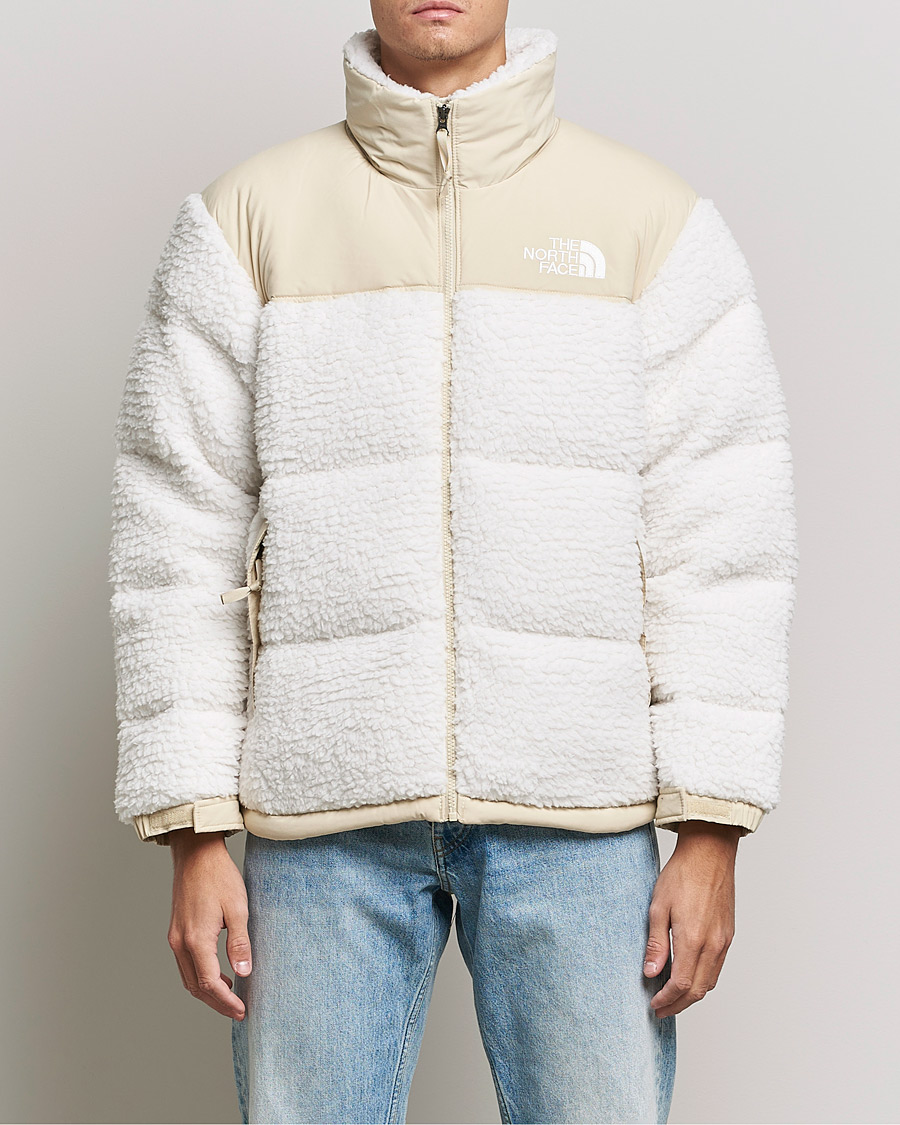 Mies | Takit | The North Face | Nuptse Sherpa Jacket Gardenia White