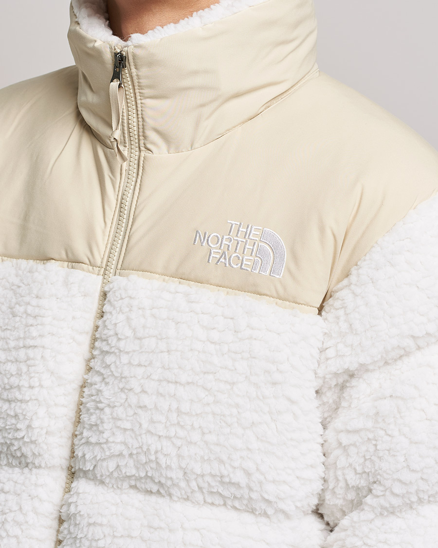 Mies | Takit | The North Face | Nuptse Sherpa Jacket Gardenia White