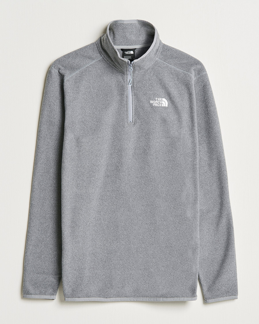 Mies | Puserot | The North Face | 100 Glacier 1/4 Zip Grey Heather