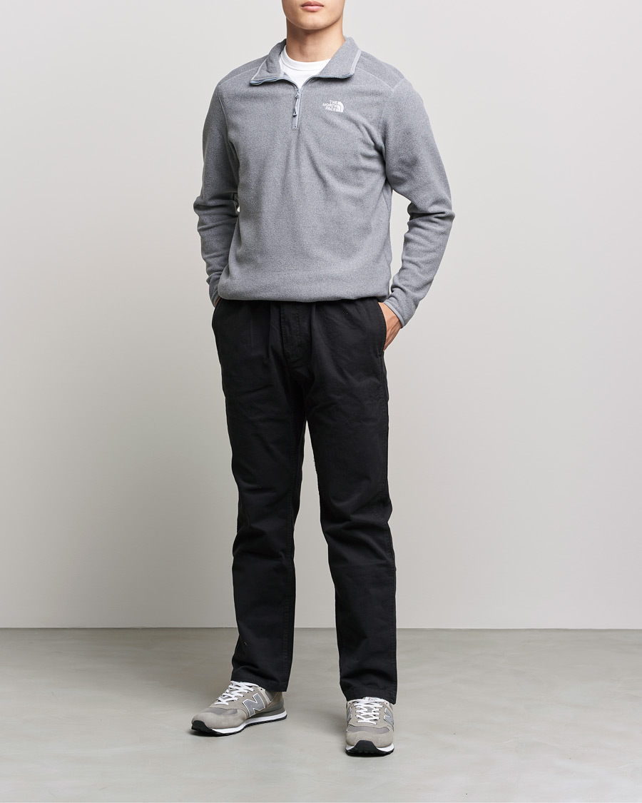 Mies | Puserot | The North Face | 100 Glacier 1/4 Zip Grey Heather