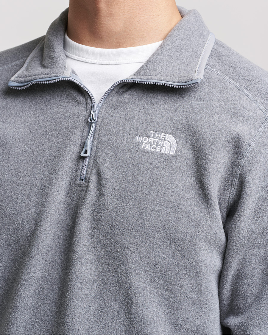 Mies | Puserot | The North Face | 100 Glacier 1/4 Zip Grey Heather