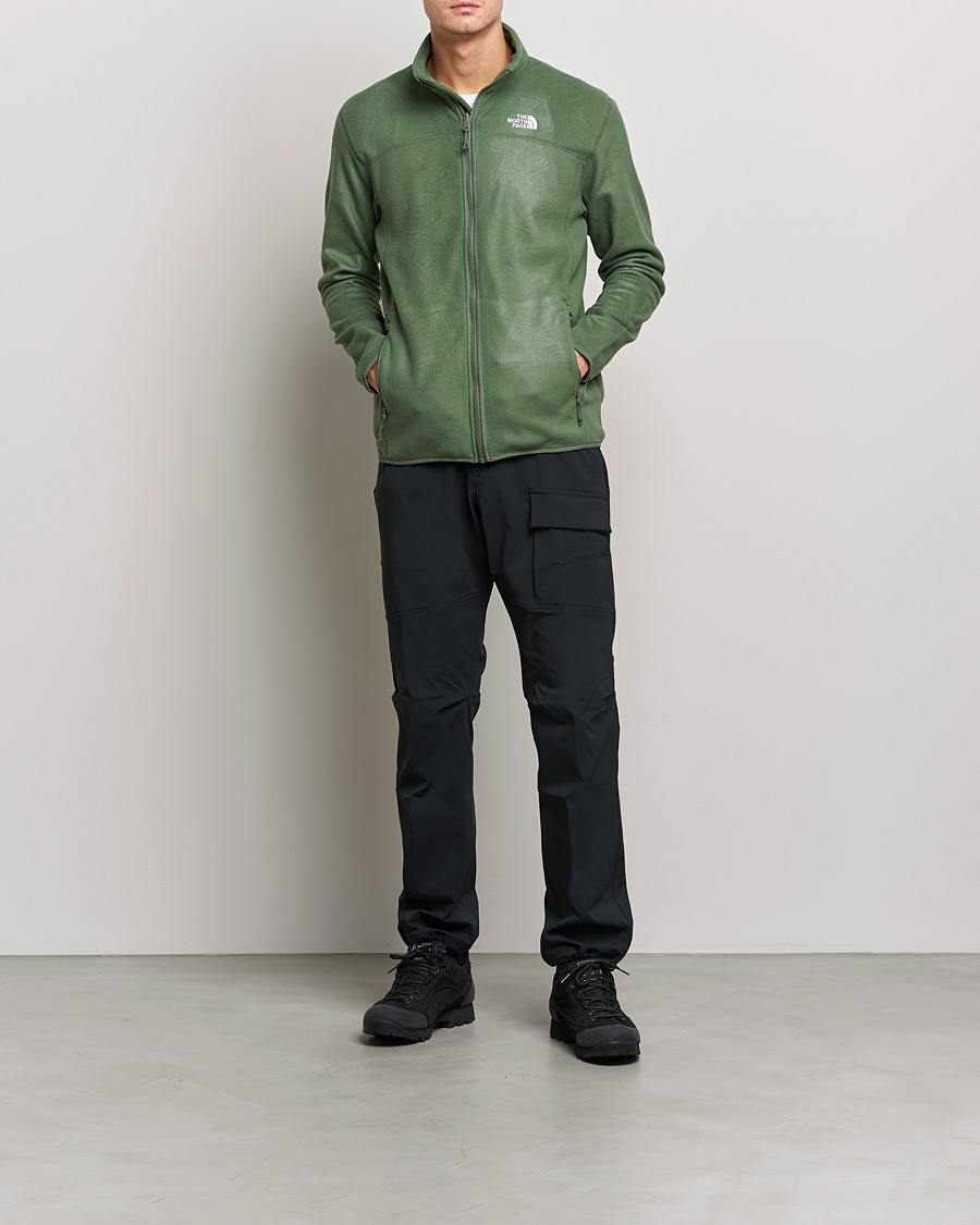Mies | Puserot | The North Face | 100 Glacier Full Zip Thyme Green