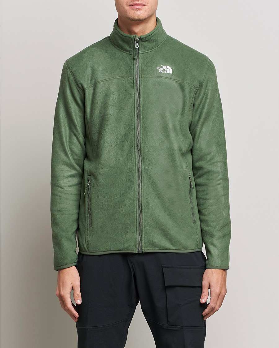 Mies | Puserot | The North Face | 100 Glacier Full Zip Thyme Green