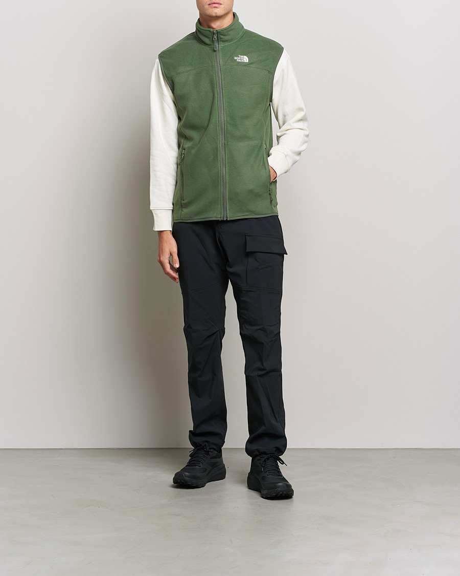 Mies |  | The North Face | 100 Glacier Vest Thyme Green