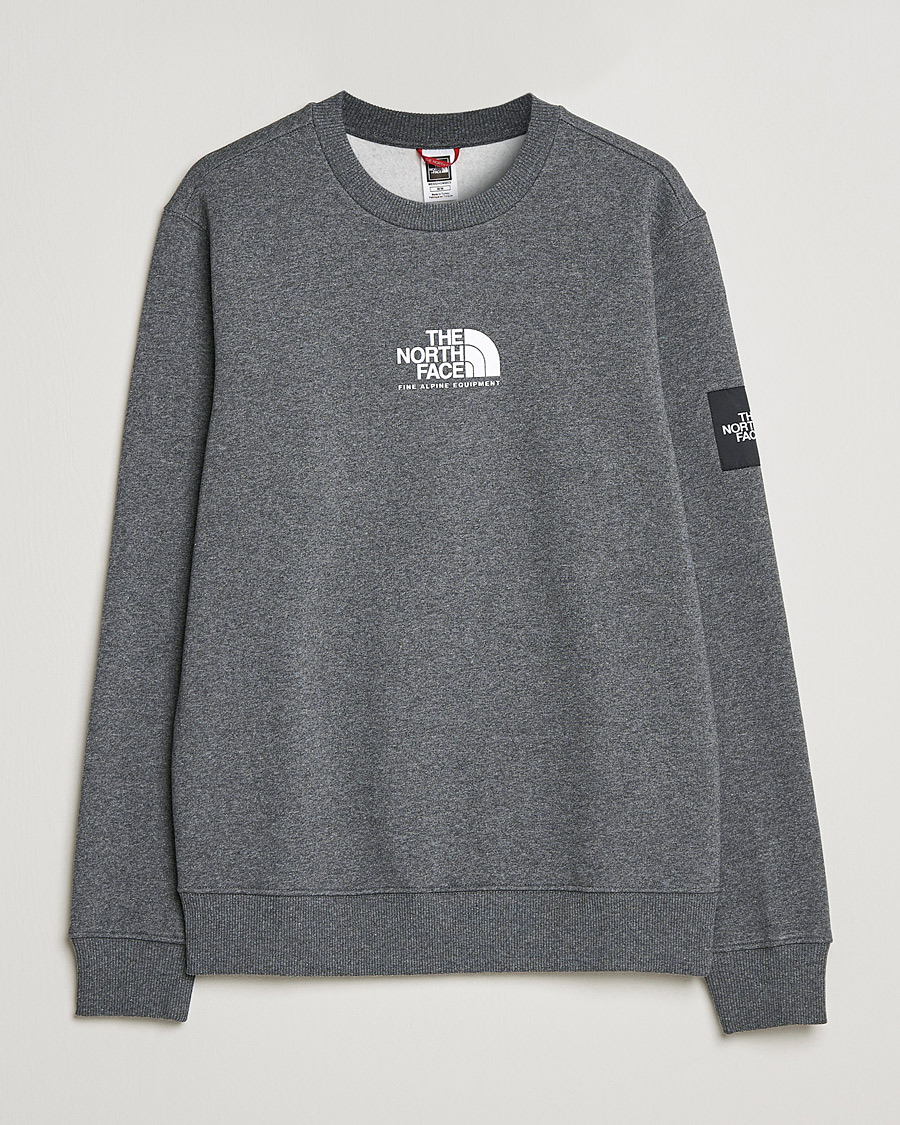 Mies | Puserot | The North Face | Fine Crew Neck Sweatshirt Grey Heather