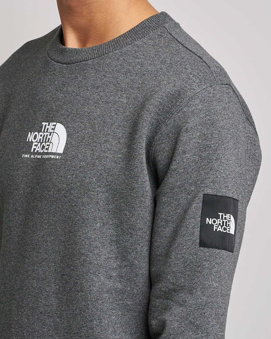 Mies | Puserot | The North Face | Fine Crew Neck Sweatshirt Grey Heather