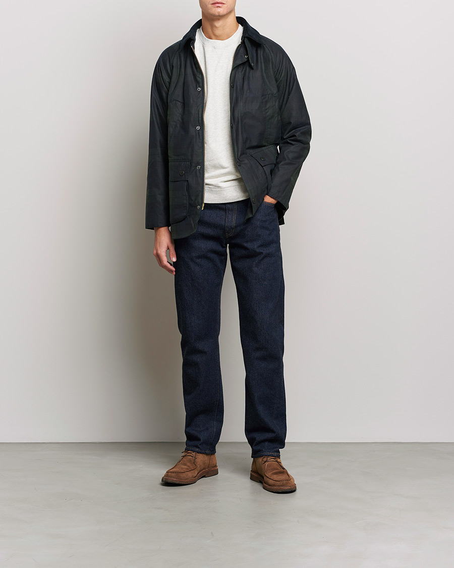 Mies | Takit | Barbour White Label | Bedale Slim Blackwatch Jacket Navy