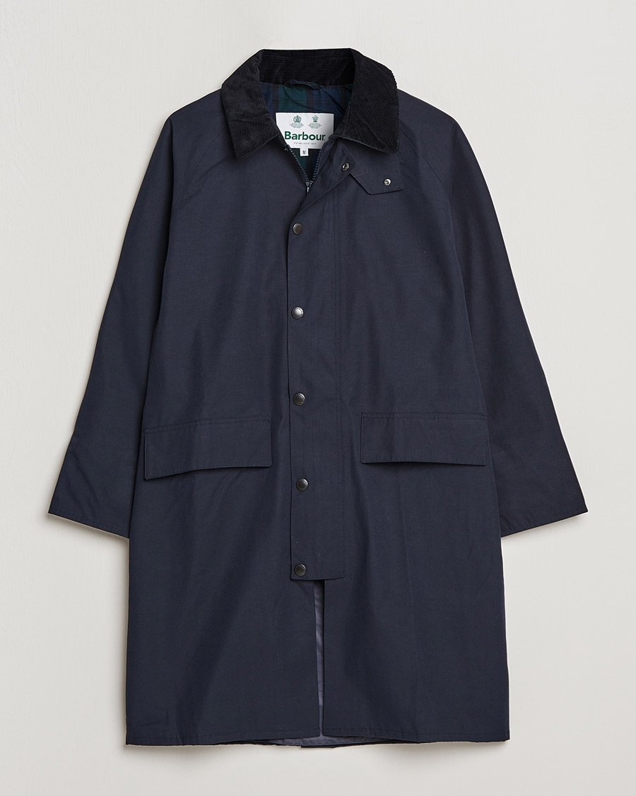 Mies | Takit | Barbour White Label | Waterproof Slim Burghley Jacket Navy