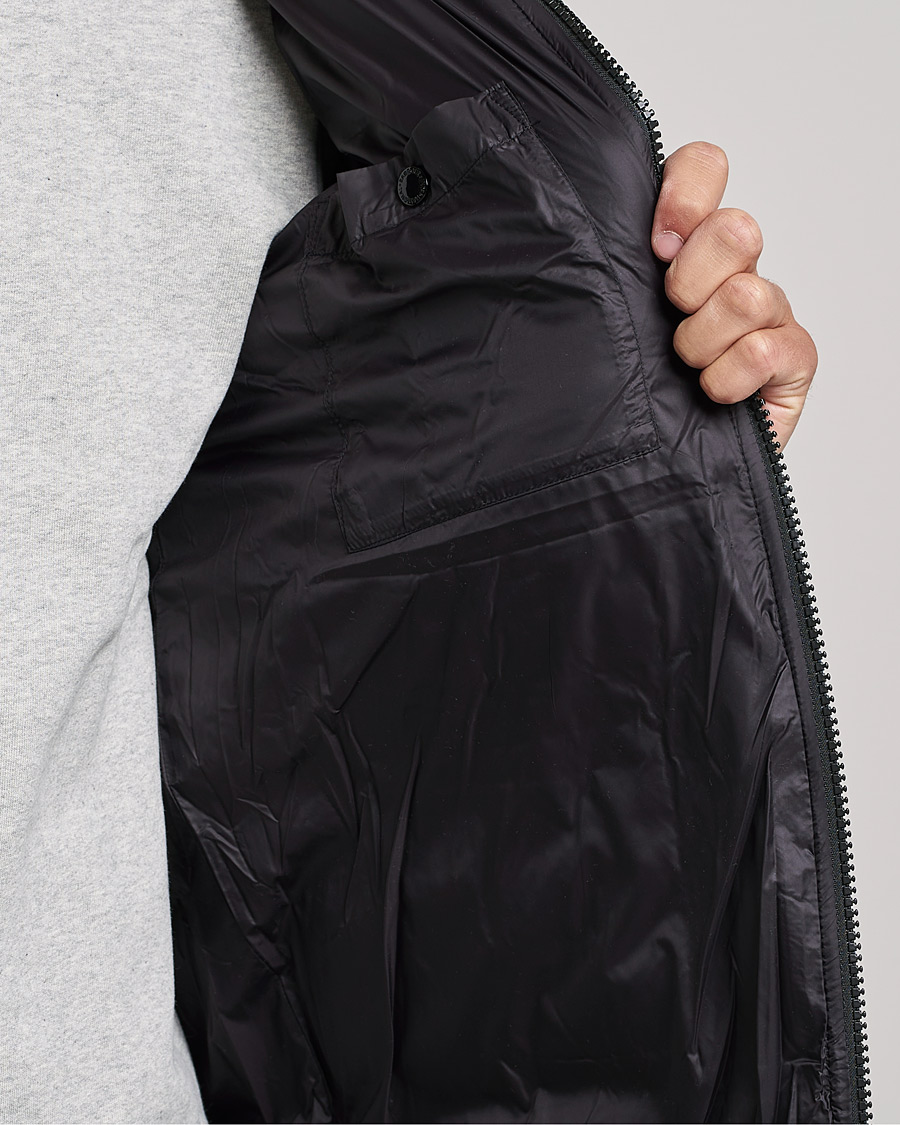 Mies | Takit | Barbour International | Balfour Hooded Quilted Jacket Black