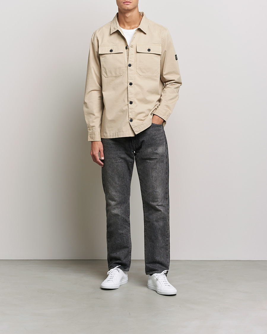 Mies | Barbour International | Barbour International | Aidy Pocket Overshirt Oyster