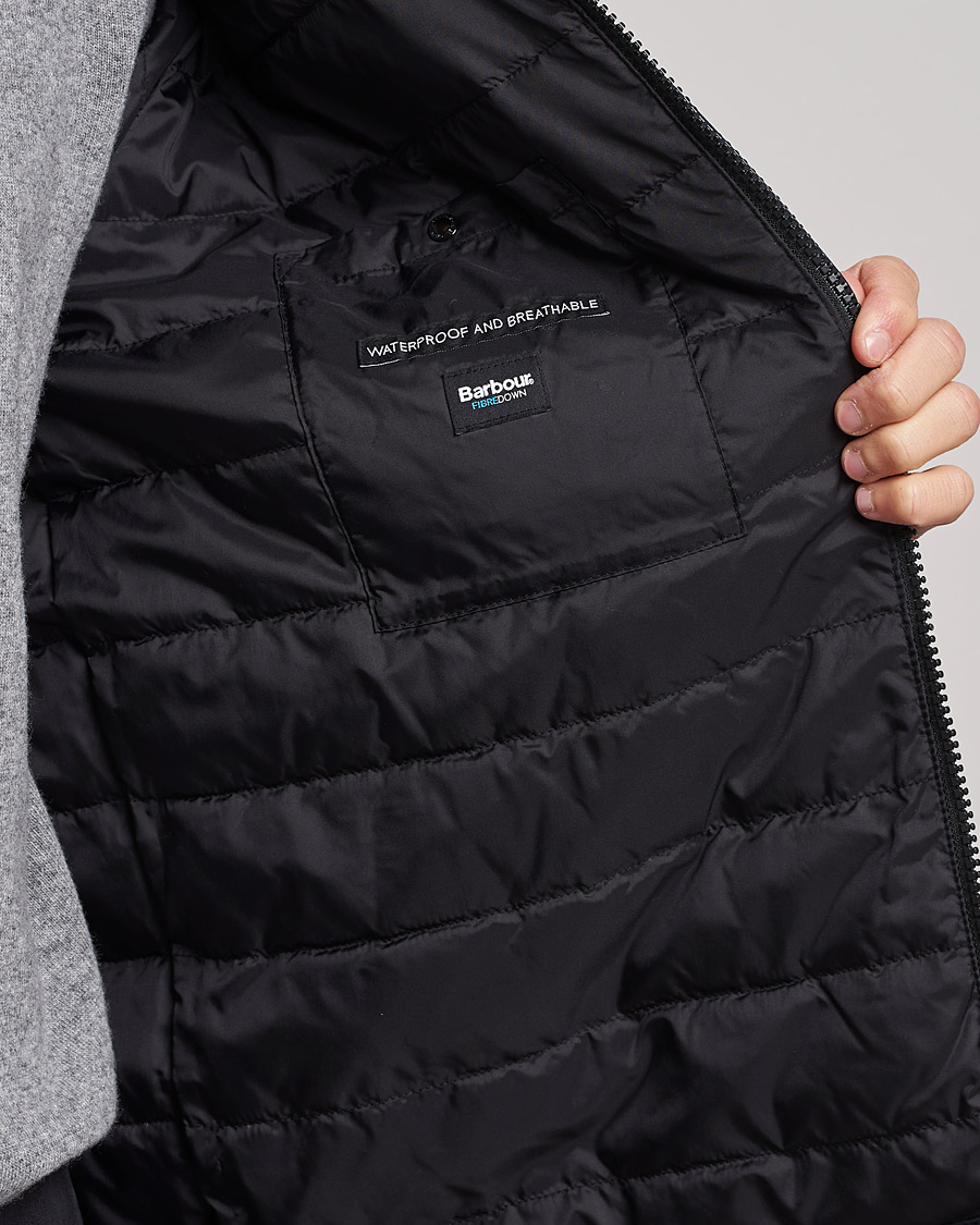 Mies | Takit | Barbour International | Gauge Waterproof Hooded Jacket Black