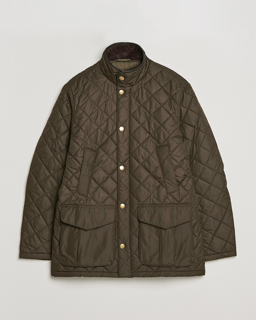 Mies | Takit | Barbour Lifestyle | Devon Quilted Jacket Olive