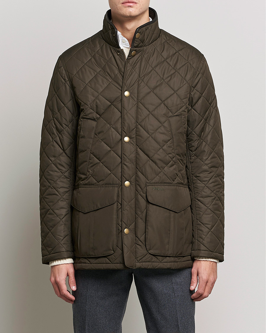 Mies | Takit | Barbour Lifestyle | Devon Quilted Jacket Olive