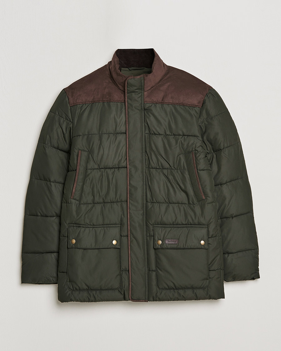 Mies | Takit | Barbour Lifestyle | Winston Padded Jacket Dark Green