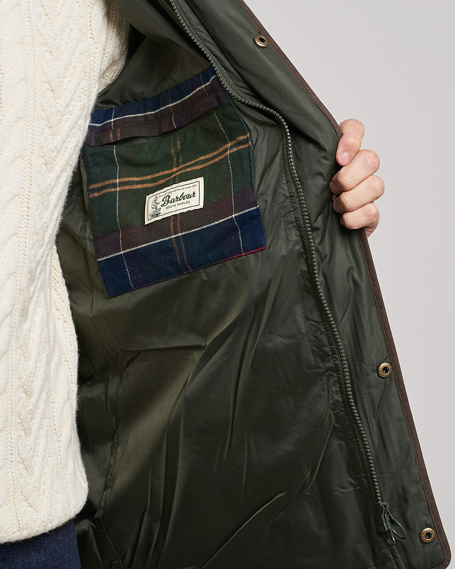Mies | Takit | Barbour Lifestyle | Winston Padded Jacket Dark Green