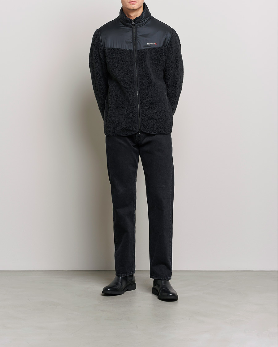 Mies | Puserot | Barbour Lifestyle | Axis Fleece Full Zip Black