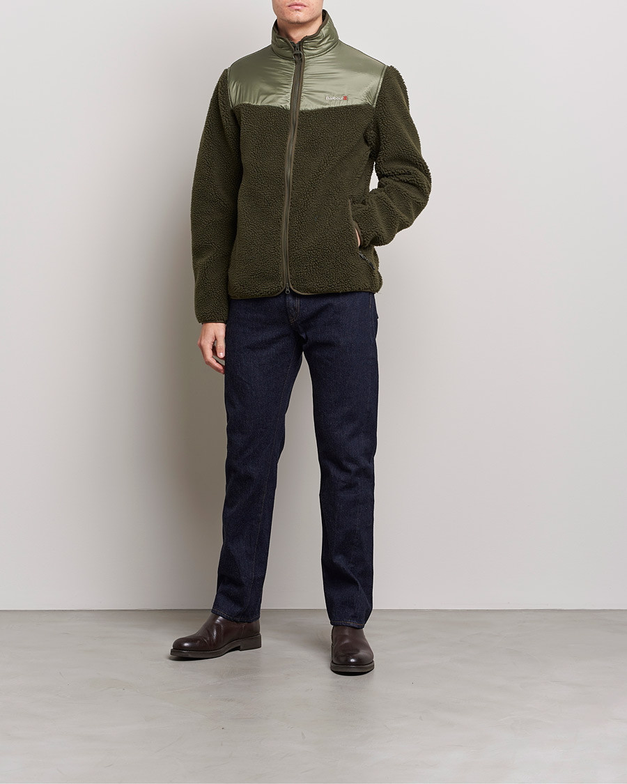 Mies | Puserot | Barbour Lifestyle | Axis Fleece Full Zip Olive