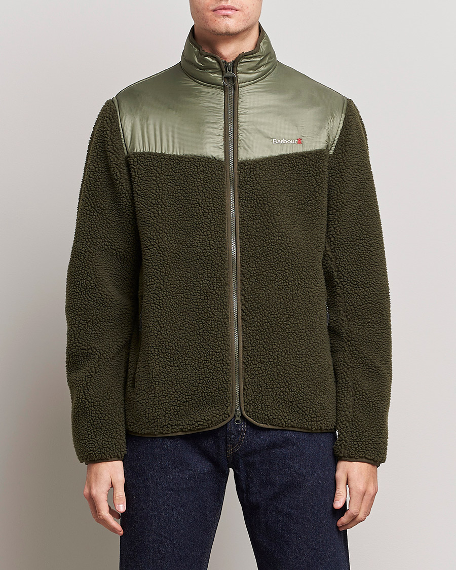 Mies | Puserot | Barbour Lifestyle | Axis Fleece Full Zip Olive