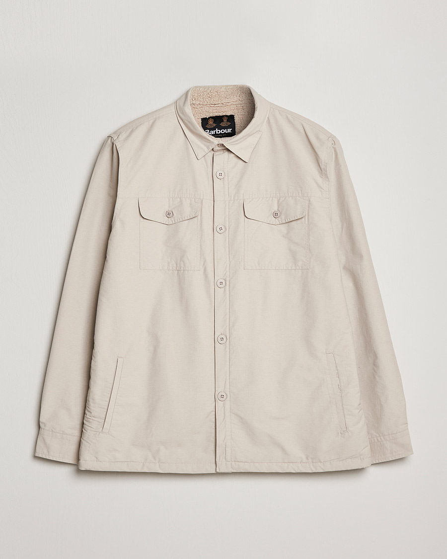 Mies | Kauluspaidat | Barbour Lifestyle | Hayswater Fleece Lined Overshirt Mist