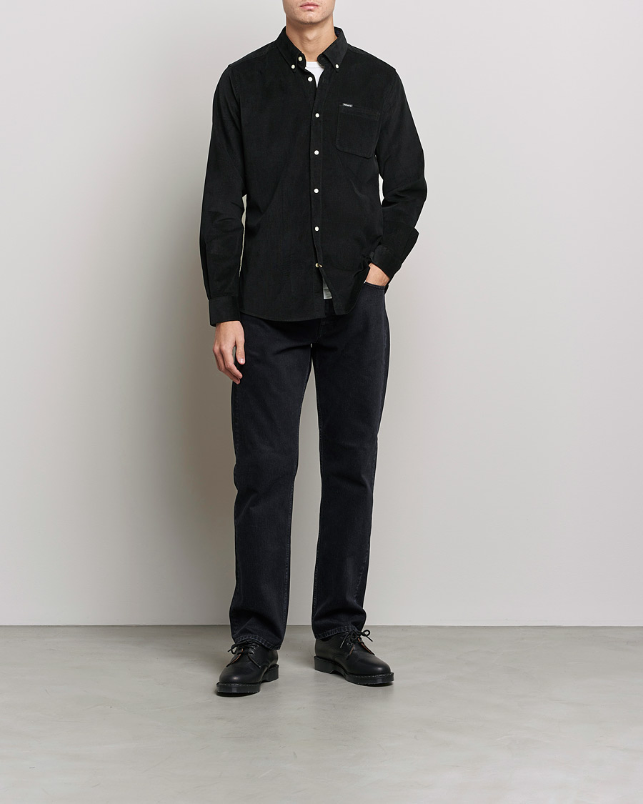 Mies | Kauluspaidat | Barbour Lifestyle | Ramsey Corduroy Shirt Black