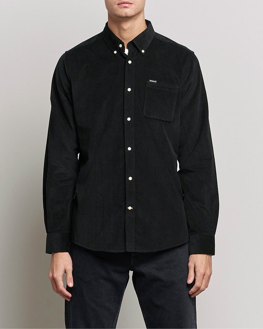 Mies | Kauluspaidat | Barbour Lifestyle | Ramsey Corduroy Shirt Black