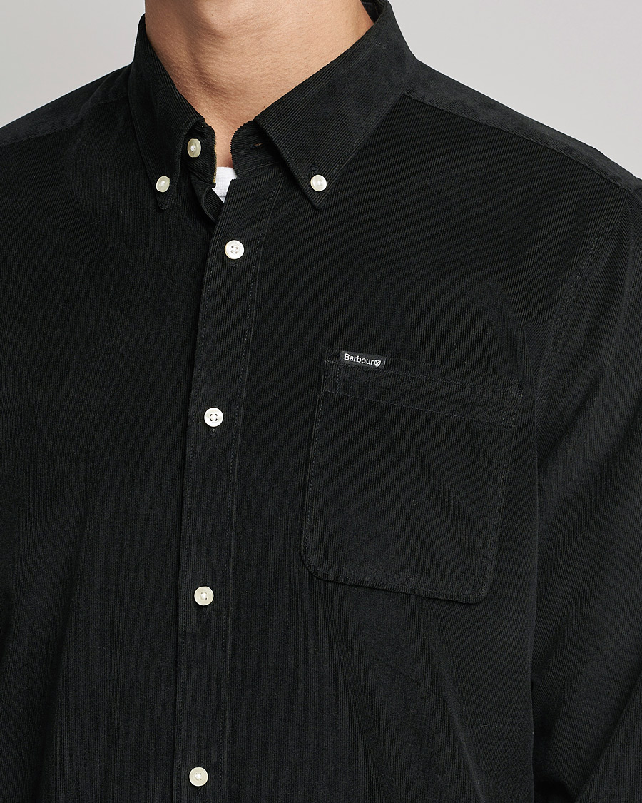 Mies | Kauluspaidat | Barbour Lifestyle | Ramsey Corduroy Shirt Black