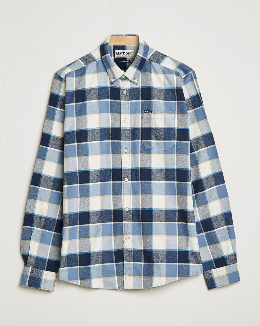 Mies | Kauluspaidat | Barbour Lifestyle | Country Check Flannel Shirt Blue