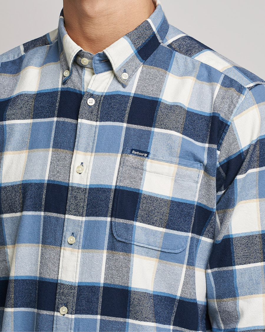 Mies | Kauluspaidat | Barbour Lifestyle | Country Check Flannel Shirt Blue