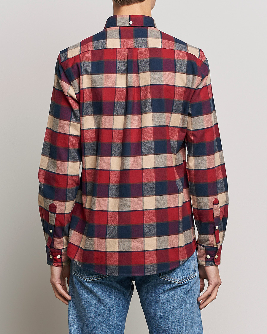 Mies | Kauluspaidat | Barbour Lifestyle | Country Check Flannel Shirt Rich Red