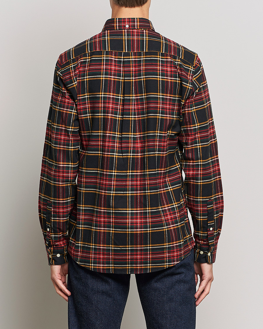 Mies | Kauluspaidat | Barbour Lifestyle | Portdown Flannel Check Shirt Winter Black