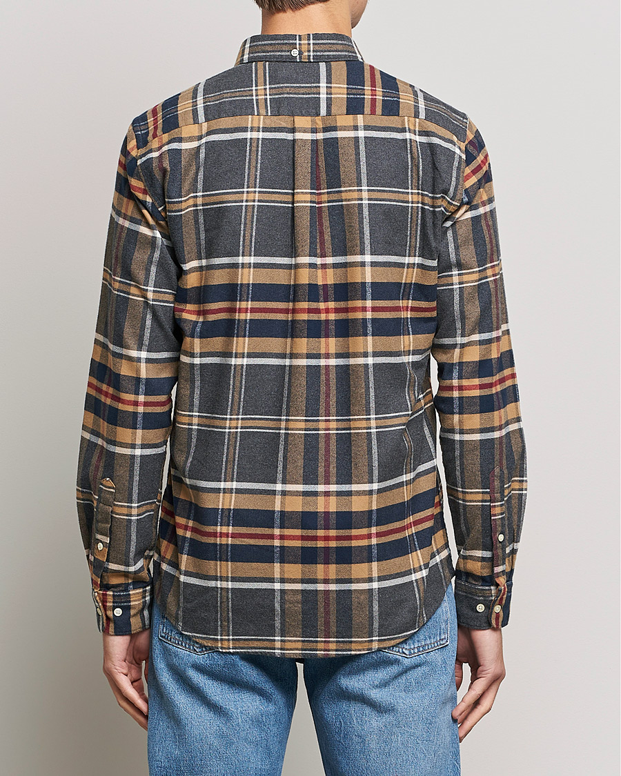 Mies | Kauluspaidat | Barbour Lifestyle | Ronan Flannel Check Shirt Grey Marl